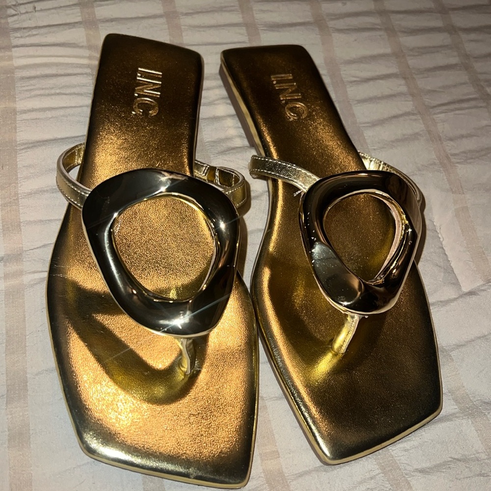 Women’s sandals by I.N.C. Size 6 median. Worn once.